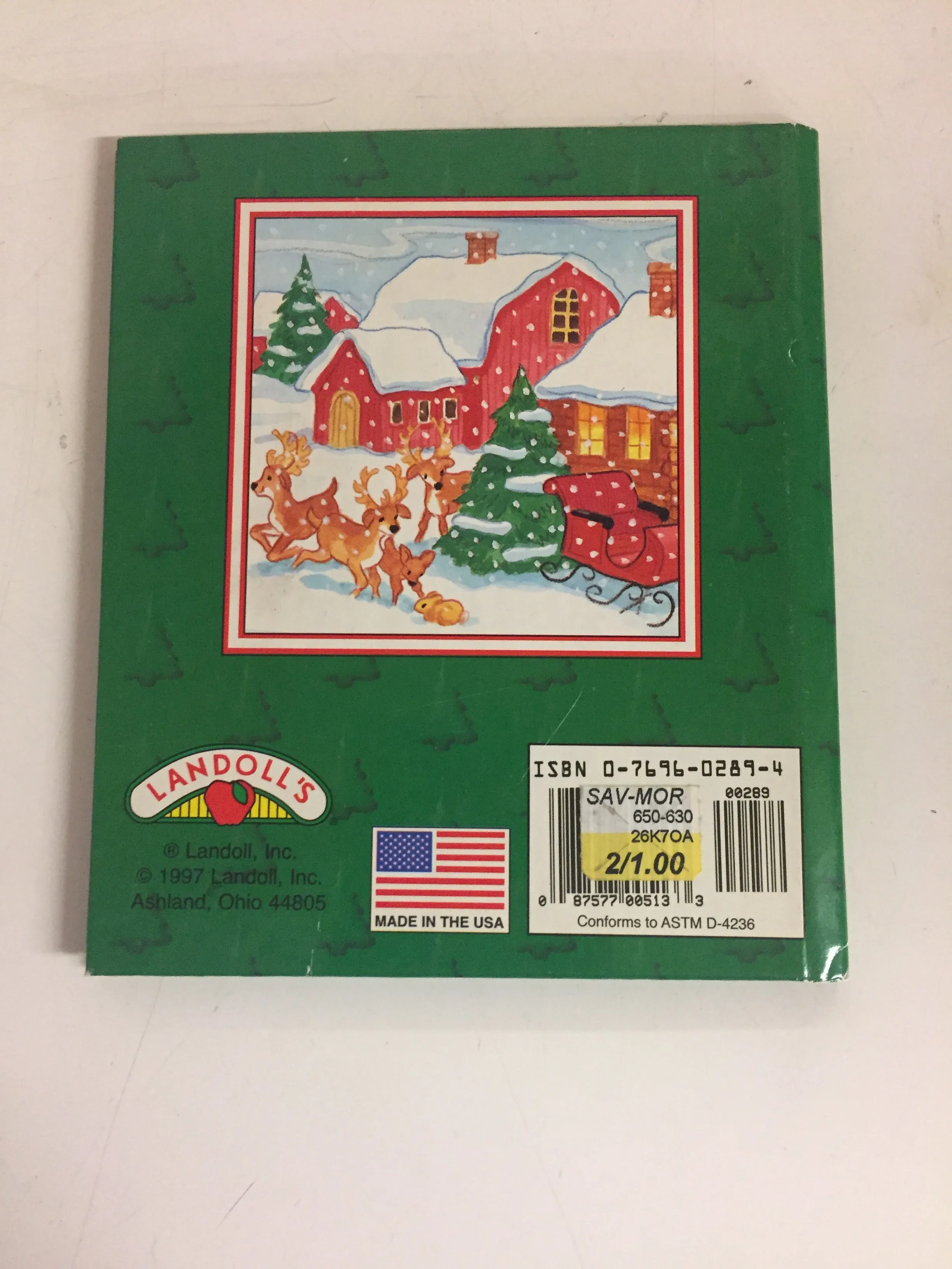 Copy of Vintage 1997 Where's Santa's Kitten? Book Classic Holiday Edition