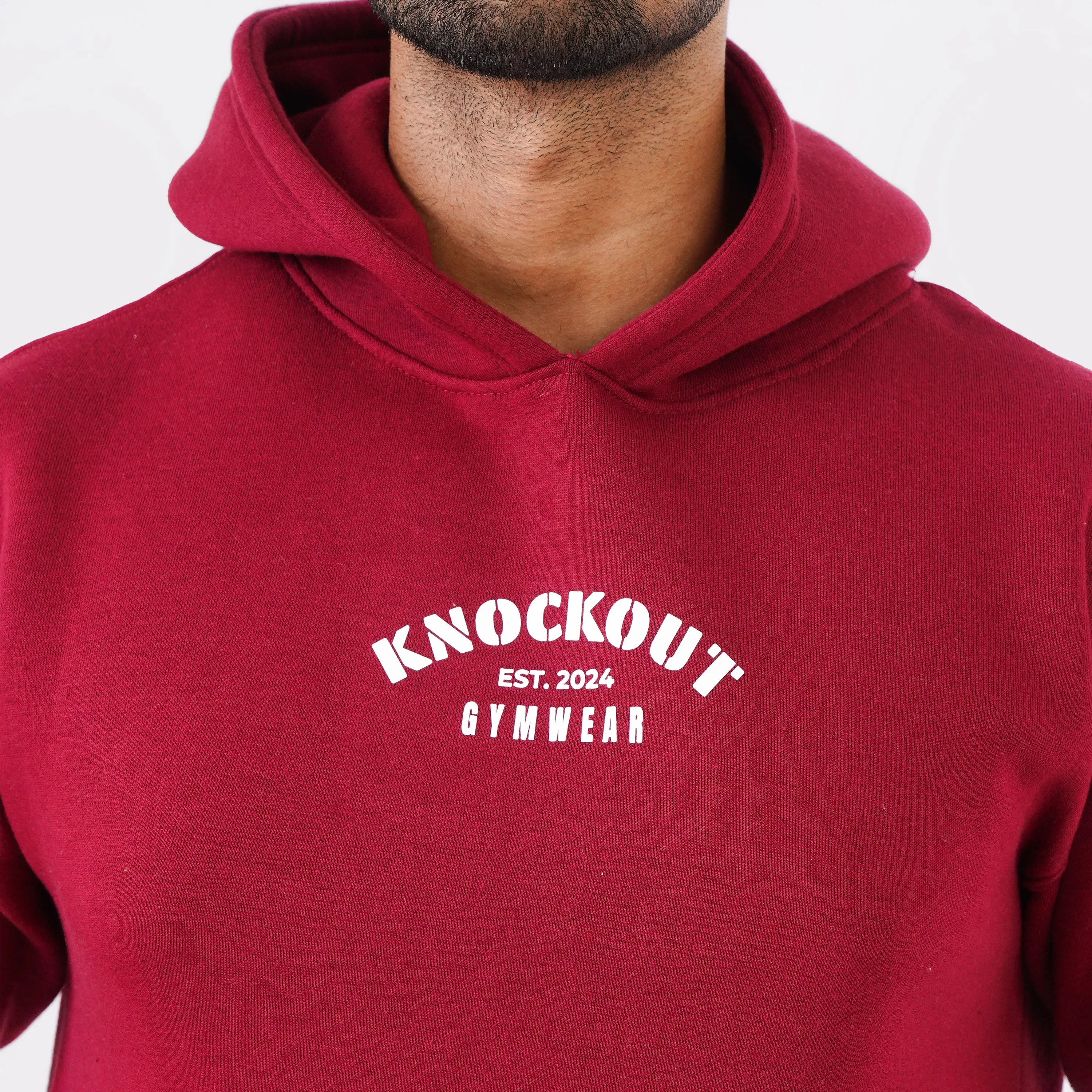 Core Comfort Oversized Tracksuit - Maroon