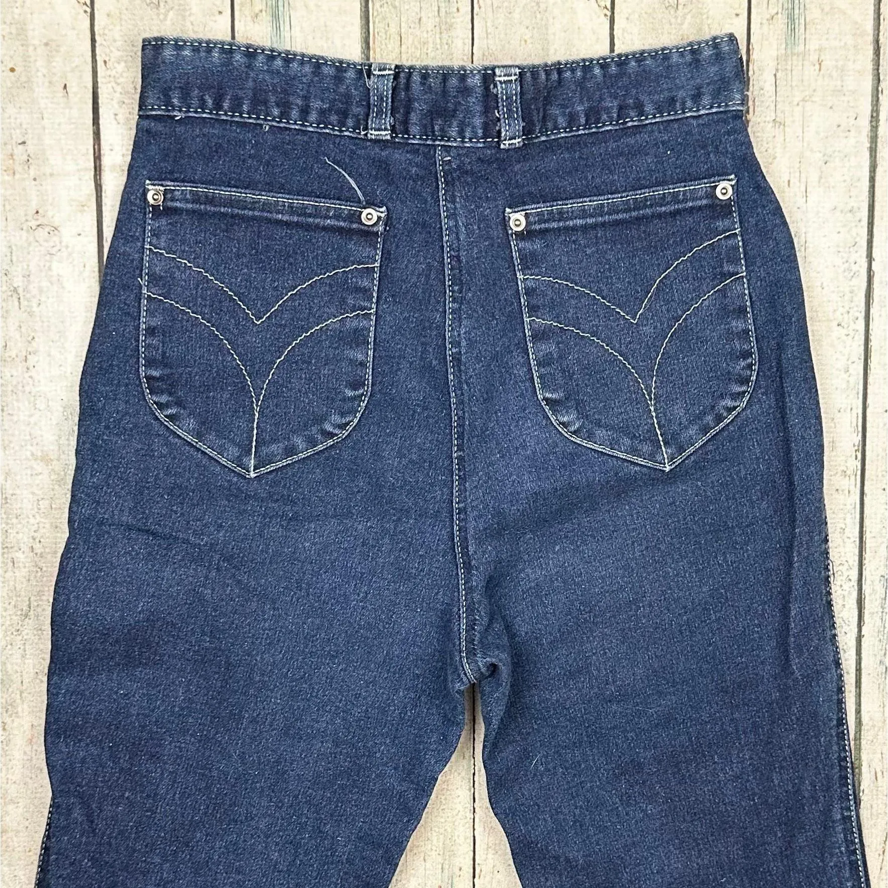 Eastcoast 1980's High Waisted Slim Ladies Jeans - Suit Size 10
