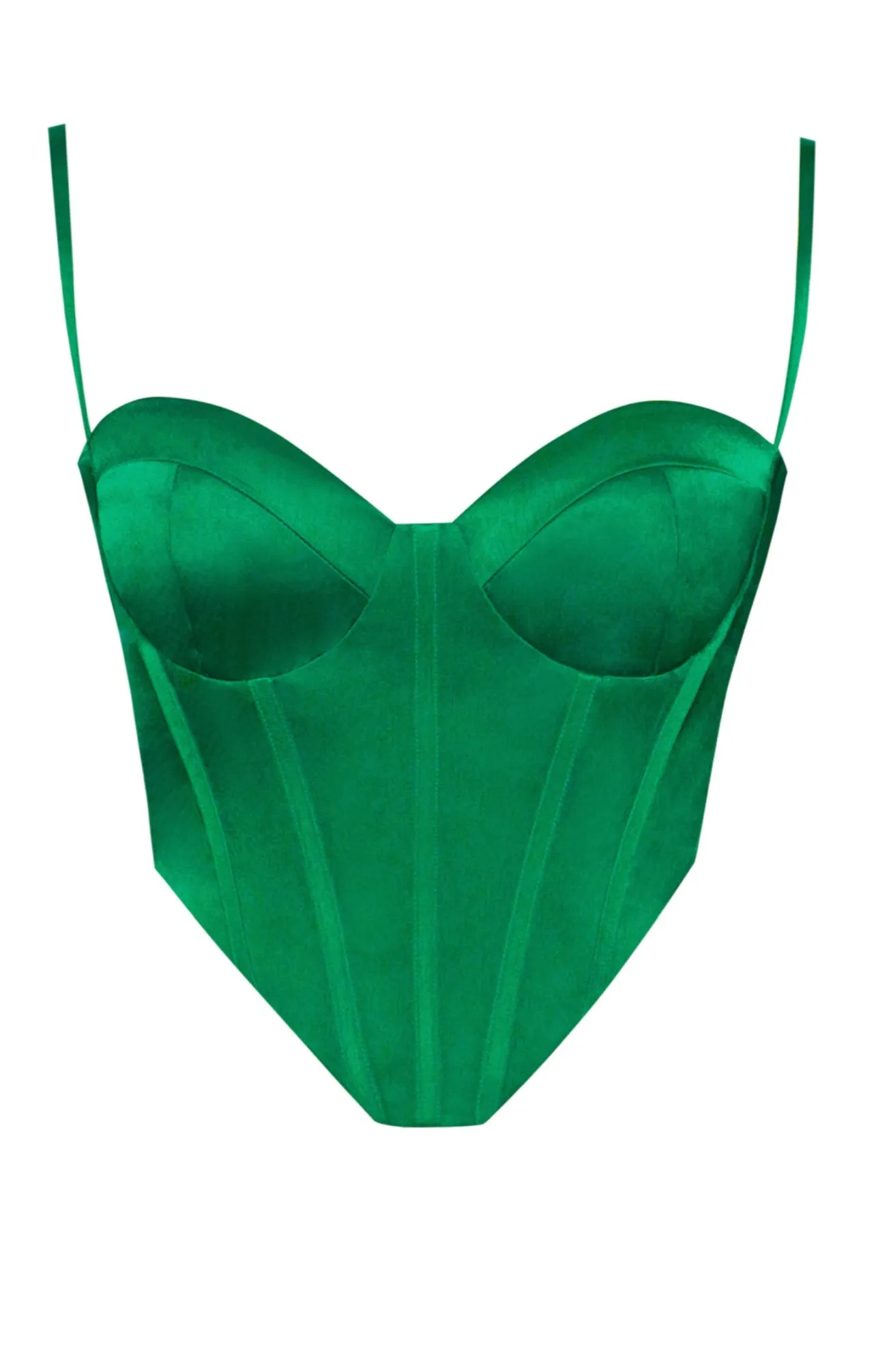 Ella Satin Corset Top