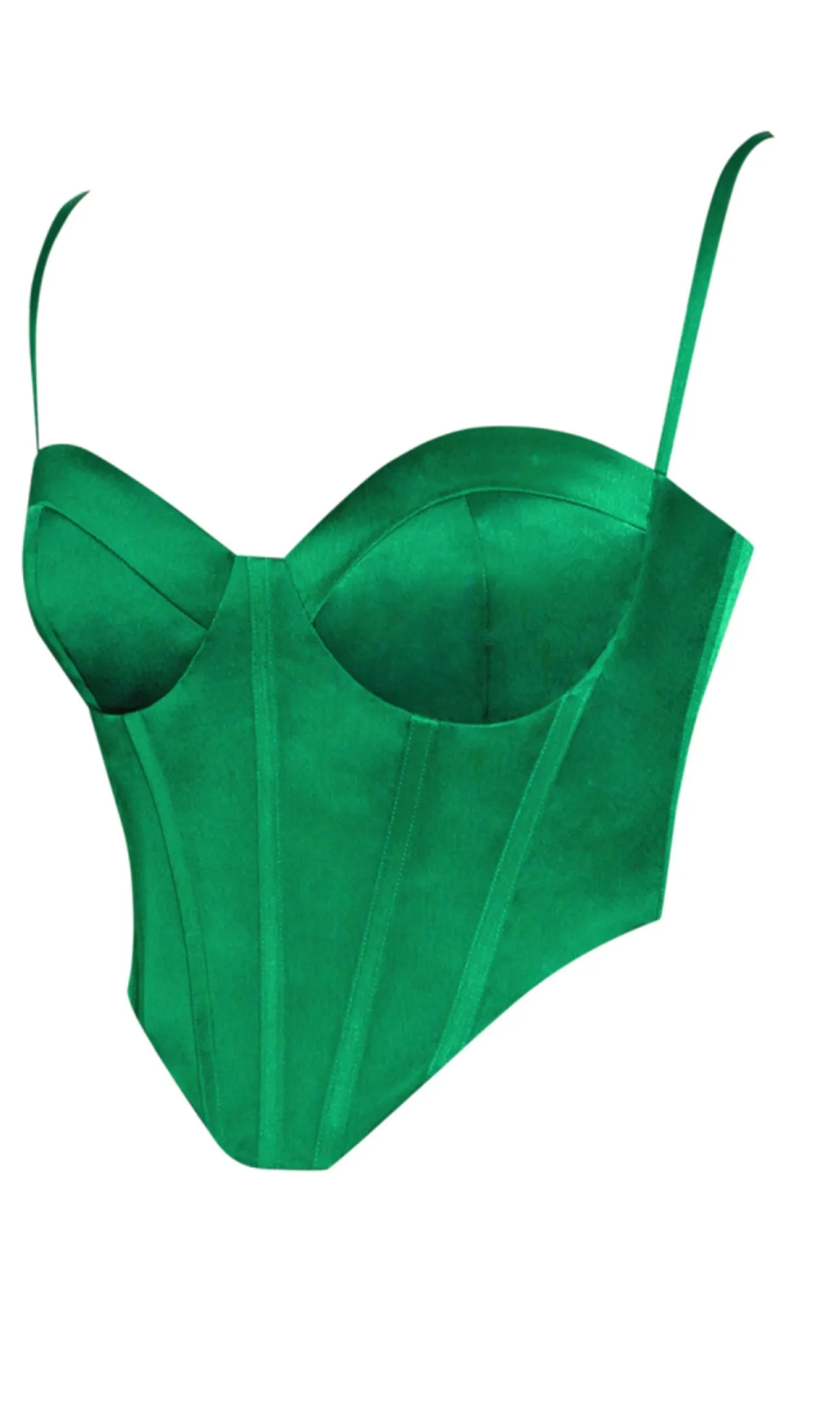 Ella Satin Corset Top