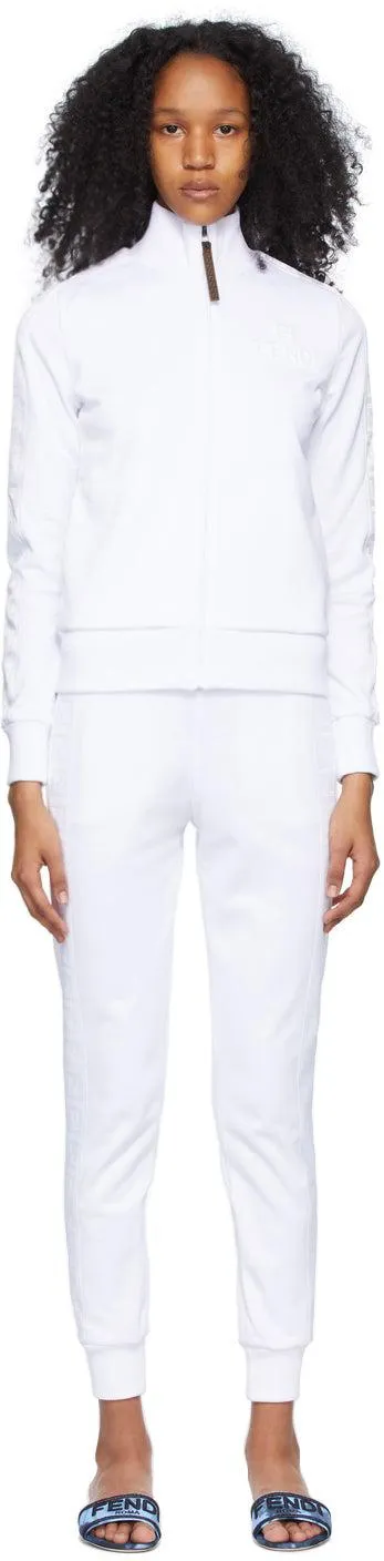 Fendi White Logo Tracksuit