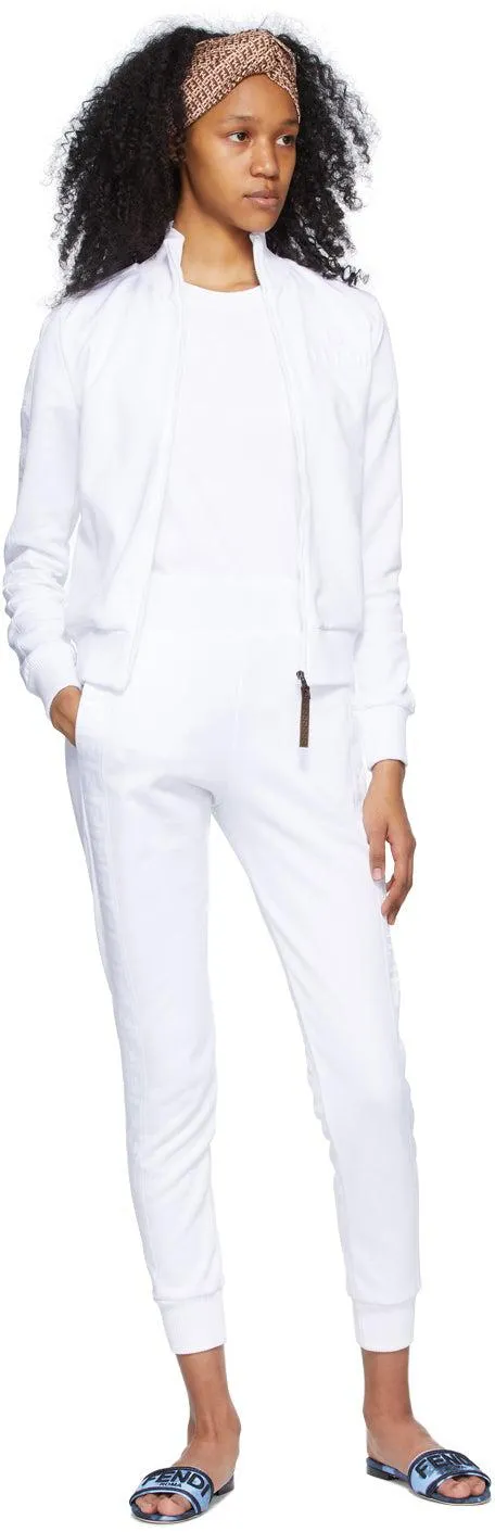 Fendi White Logo Tracksuit