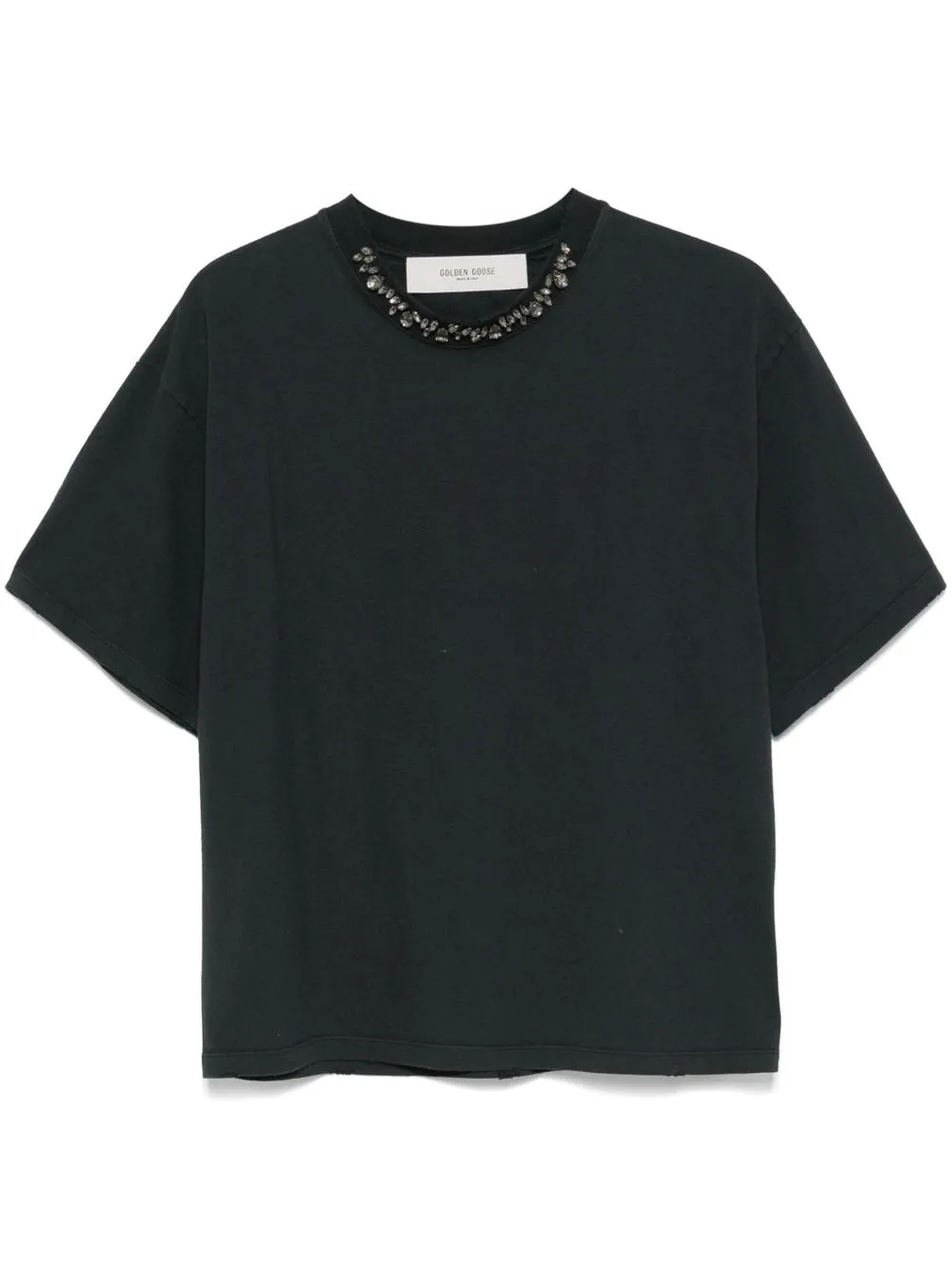Golden Goose T-shirt with crystals