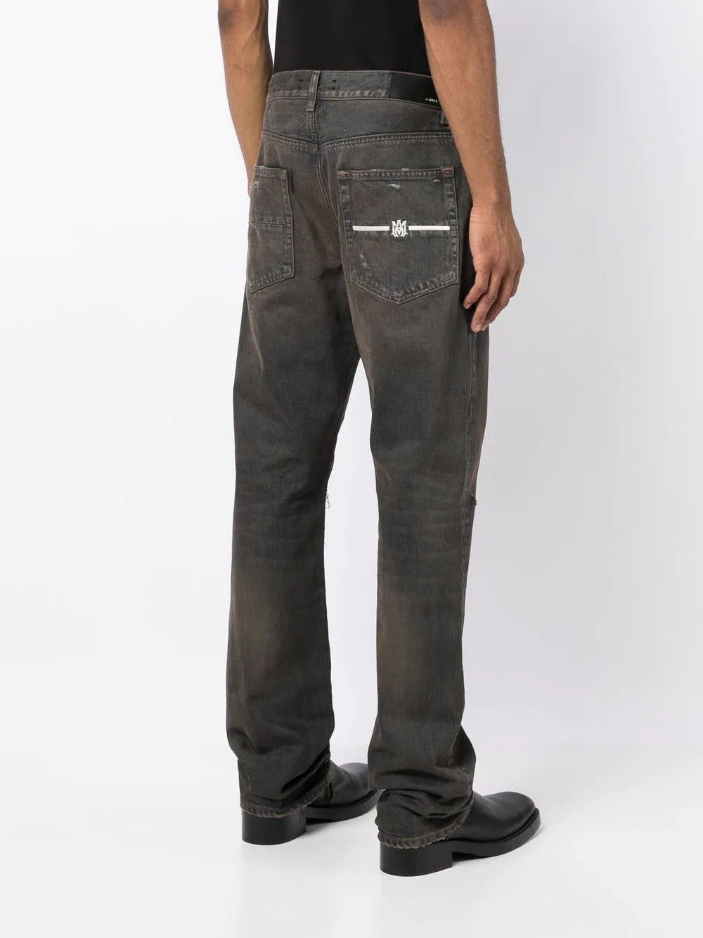 Logo Straight Leg Jeans