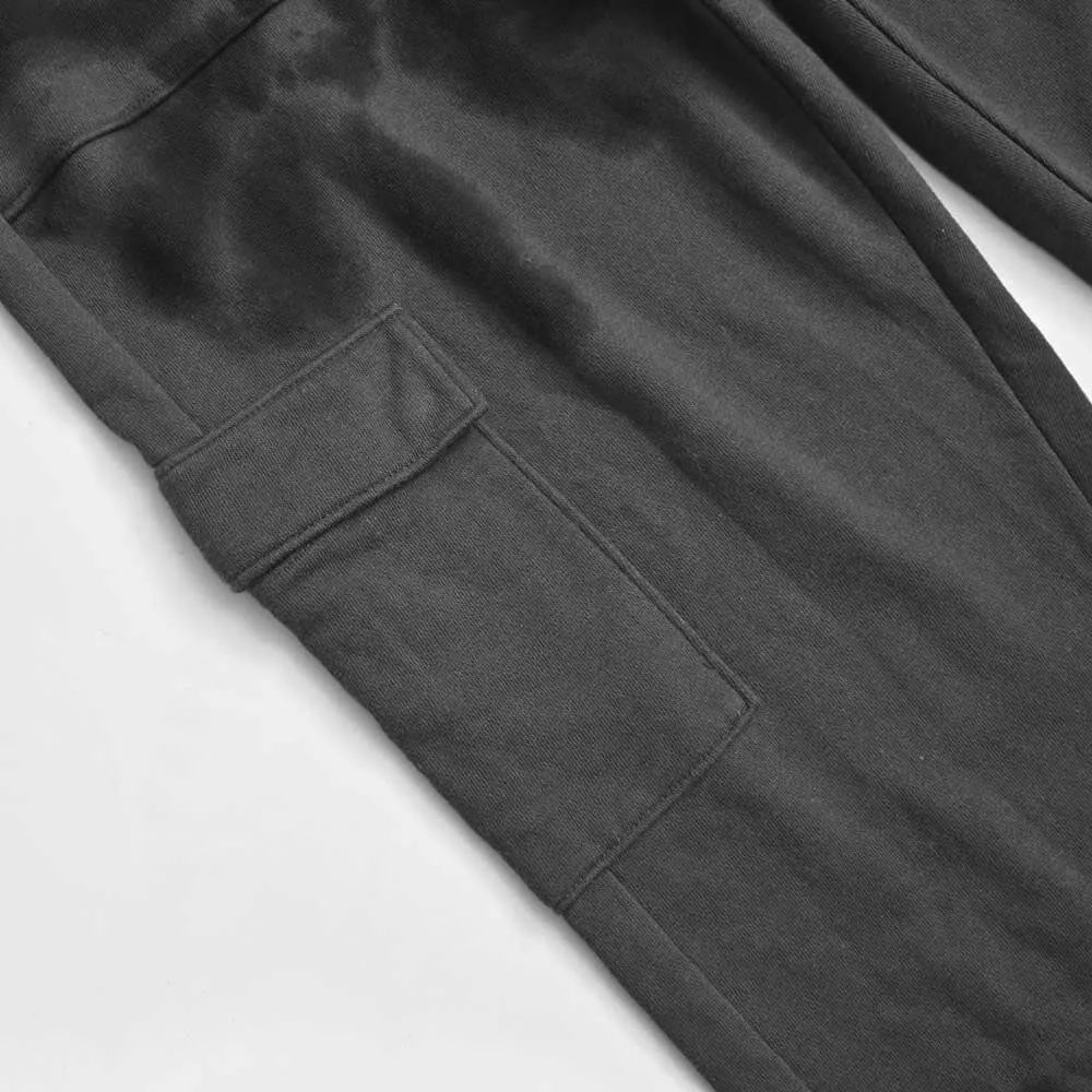 Men's Cut Label Tie & Dye Style Terry Jogger Pants